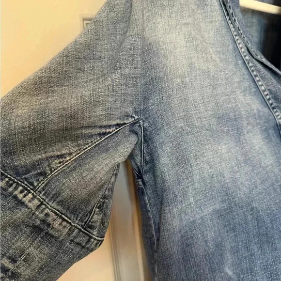 PERFECT AG Adriano Goldschmied Denim Shirt Dress - Picture 5 of 9